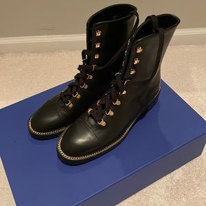 Stuart Whitesman Kolbie boots in Black, size 9